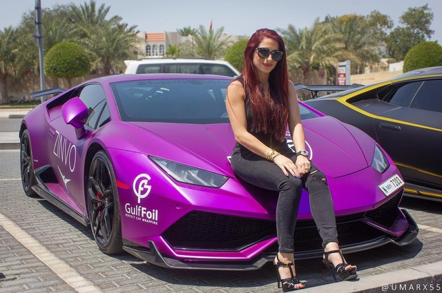 Chiêm ngưỡng chiếc Lamborghini Huracan độ khủng của nữ doanh nhân xinh đẹp - Ảnh 3.