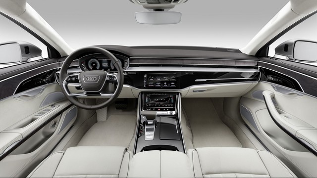 Audi A8 2018 chính thức ra mắt, Mercedes S-Class và BMW 7-Series sẽ phải dè chừng - Ảnh 6.