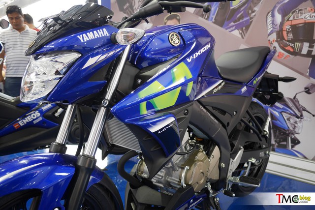 Xe côn tay Yamaha V-Ixion 2017 mới ra mắt đã có thêm phiên bản Movistar - Ảnh 6.