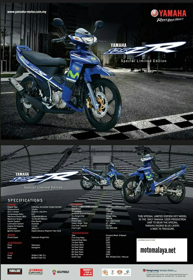 Xe côn tay 2 kỳ Yamaha 125ZR 2017 có thêm phiên bản Movistar - Ảnh 6.