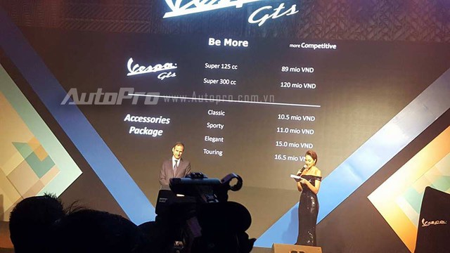 Vespa GTS 300 được chốt giá 120 triệu Đồng tại Việt Nam, rẻ hơn một nửa so với Honda SH300i - Ảnh 2.