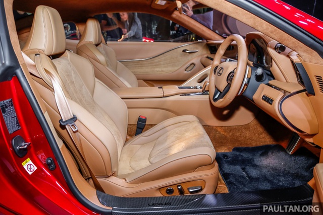 Lexus LC 500 2018 chính thức trình làng tại Malaysia, đại gia Việt phát thèm - Ảnh 10. Lexus LC 500 2018 chính thức trình làng tại Malaysia, đại gia Việt phát thèm - Ảnh 10.
