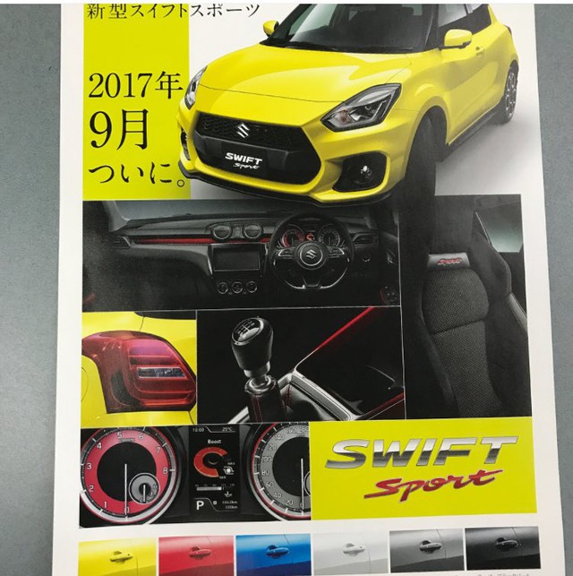 Rò rỉ thông số của Suzuki Swift Sport 2017 chuẩn bị ra mắt - Ảnh 1.