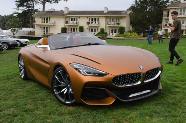 Chiêm ngưỡng vẻ đẹp của BMW Z4 Concept ngoài đời thực - Ảnh 4.