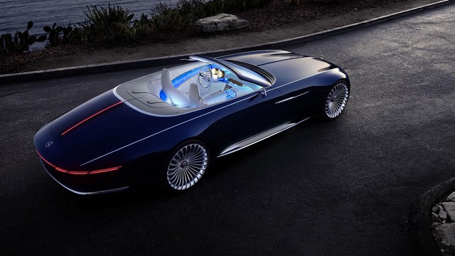 Vision Mercedes-Maybach 6 Cabriolet - Xe mui trần siêu sang tuyệt đẹp - Ảnh 9.