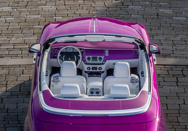 Diện kiến Rolls-Royce Dawn màu tím thửa riêng của một nhà sưu tập xe nổi tiếng - Ảnh 12.