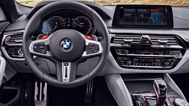 Xe hiệu suất cao BMW M5 2018 hiện nguyên hình trước giờ ra mắt - Ảnh 6.