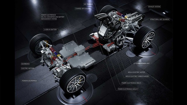 Hình ảnh nhìn từ phía sau của siêu xe Mercedes-AMG Project One gây sốt - Ảnh 2.