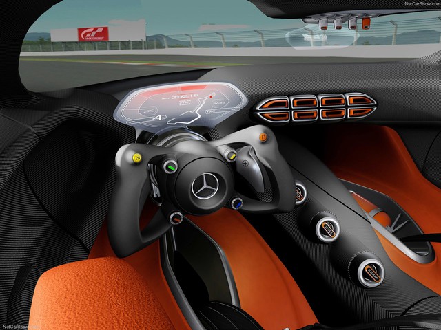 Siêu xe Mercedes-Benz AMG Vision Gran Turismo được phóng to để vừa với Người Dơi Ben Affleck - Ảnh 5. Siêu xe Mercedes-Benz AMG Vision Gran Turismo được phóng to để vừa với Người Dơi Ben Affleck - Ảnh 5.
