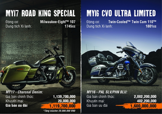 Harley-Davidson mạnh tay giảm giá tới gần 500 triệu đồng cho khách hàng Việt - Ảnh 1.