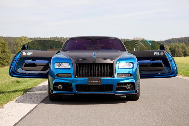 Rolls-Royce Wraith độ Mansory khoe dáng trên phố - Ảnh 9.