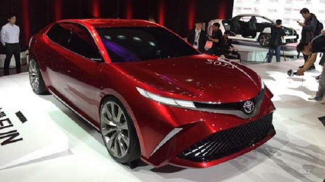 Đây là hình ảnh xem trước của Toyota Camry 2018 cho châu Á