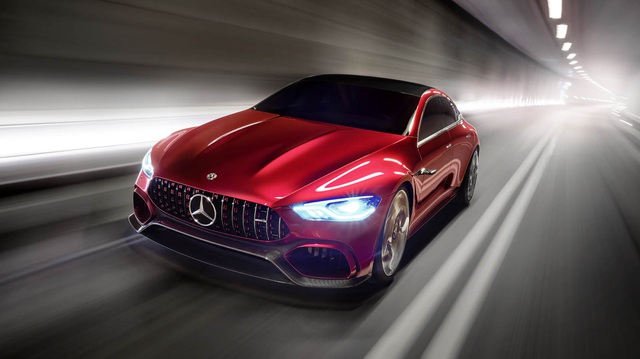 Mercedes-AMG GT Concept - Ô tô thể thao 4 chỗ, mạnh hơn cả siêu xe