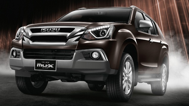 Isuzu MU-X 2017 chính thức trình làng, quyết đấu Toyota Fortuner