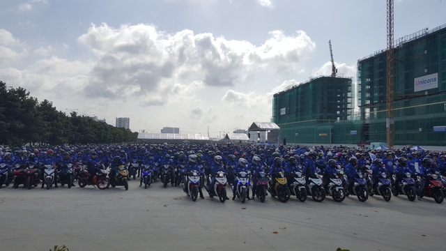 Yamaha Việt Nam lập 2 kỷ lục Guinness thế giới - Ảnh 3.