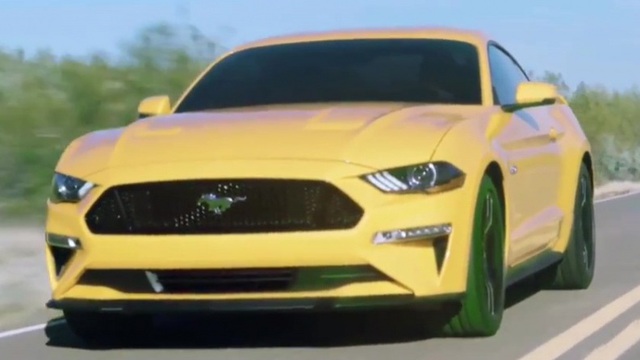 Ford Mustang 2018 bất ngờ được hé lộ thiết kế