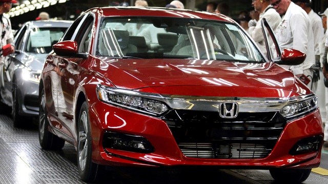 Honda Accord 2018 lên dây chuyền sản xuất, sẵn sàng đối đầu "khắc tinh" Toyota Camry