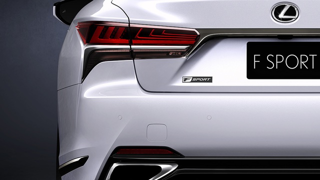 Hé lộ hình ảnh của sedan thể thao Lexus LS500 F Sport 2018