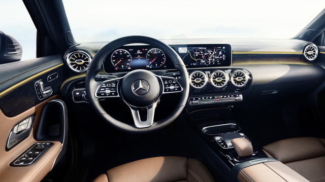 Nội thất Mercedes-Benz A-Class mới tái hiện thiết kế của xe sang S-Class