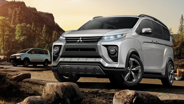 Đây có thể là diện mạo của xe MPV Mitsubishi Delica 2017 sắp ra mắt