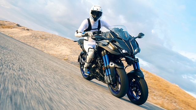 Xe mô tô 3 bánh Yamaha NIKEN chính thức lộ diện - Ảnh 1.