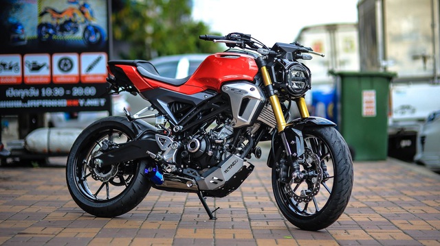 Sướng mắt với Honda CB150R ExMotion "chi chít" đồ độ