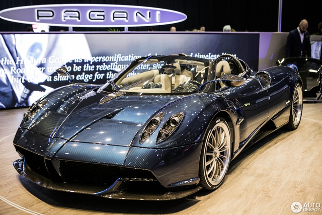 Ngắm Pagani Huayra mui trần bằng xương bằng thịt tại triển lãm Geneva 2017 - Ảnh 2.