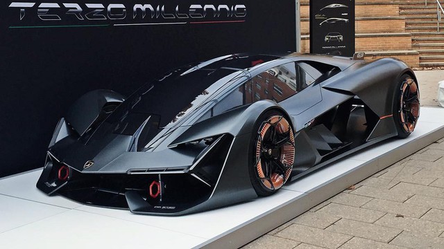 Chiêm ngưỡng vẻ đẹp "bằng xương, bằng thịt" của siêu phẩm Lamborghini Terzo Millennio mới ra mắt