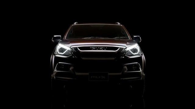 Isuzu MU-X 2017 sắp ra mắt được hé lộ, sẵn sàng cạnh tranh Toyota Fortuner