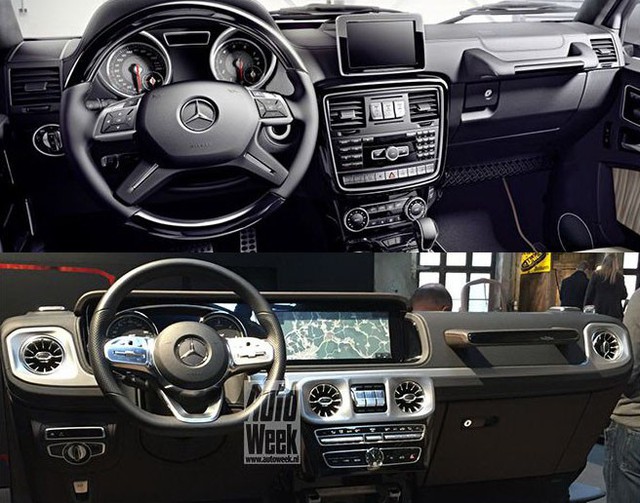 Lộ chi tiết nội thất Mercedes-Benz G-Class thế hệ mới - Ảnh 2. Lộ chi tiết nội thất Mercedes-Benz G-Class thế hệ mới - Ảnh 2.