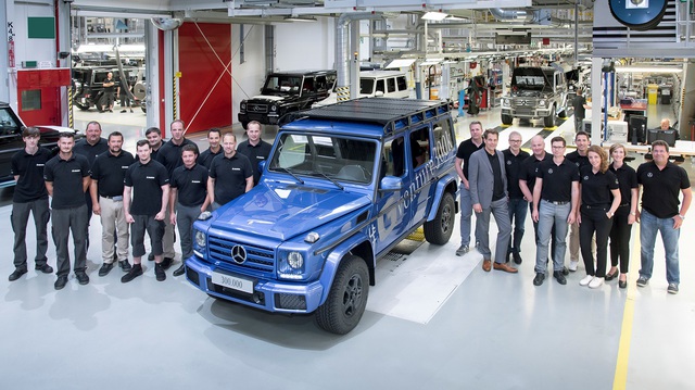 "Vua địa hình" Mercedes-Benz G-Class thứ 300.000 xuất xưởng
