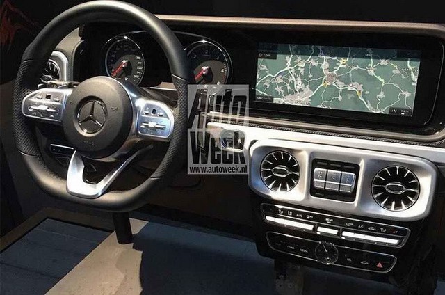 Lộ chi tiết nội thất Mercedes-Benz G-Class thế hệ mới - Ảnh 1.