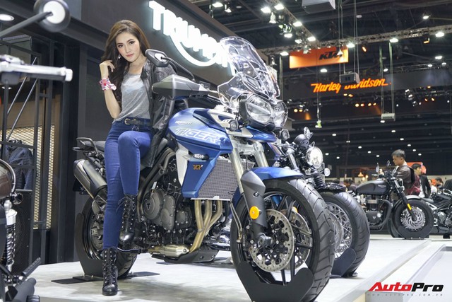 Những bóng hồng tại Motor Expo Thái Lan 2017 - Ảnh 12.