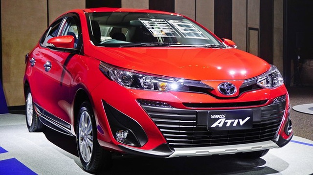 Ngắm hình ảnh "bằng xương, bằng thịt" của sedan giá rẻ Toyota Yaris Ativ mới ra mắt
