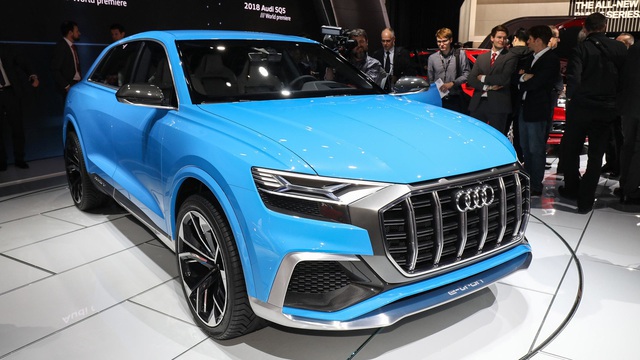 Audi RS Q8 - SUV hạng sang sắp trình làng, chung động cơ với Lamborghini Urus