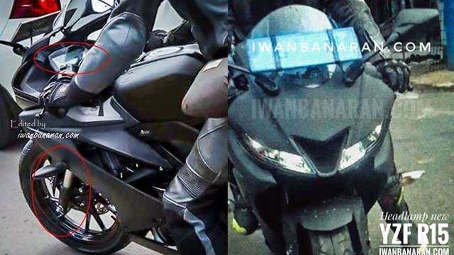 Yamaha R15 3.0 2017 tiếp tục lộ diện với những trang bị mới