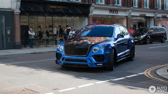 Vẻ đẹp SUV siêu sang Bentley Bentayga độ Mansory trên phố London - Ảnh 1.
