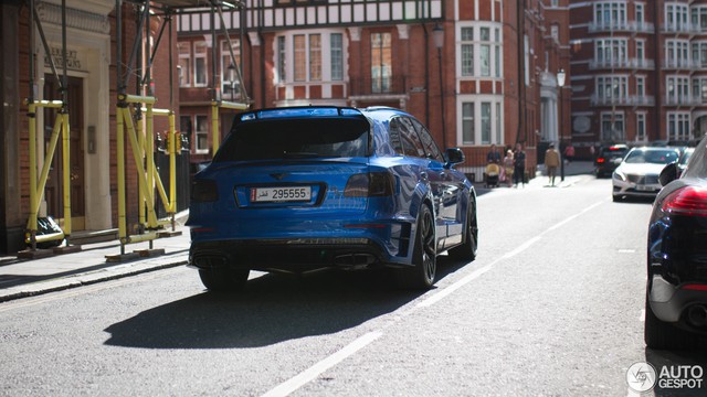 Vẻ đẹp SUV siêu sang Bentley Bentayga độ Mansory trên phố London - Ảnh 3.