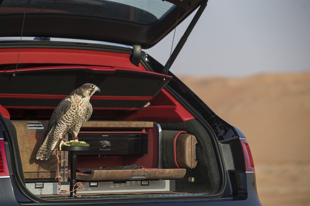 Nhà giàu Trung Đông mua hẳn Bentley Bentayga phiên bản giới hạn phục vụ thú... chơi chim - Ảnh 8.