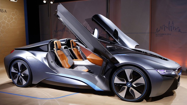 Chốt lịch ra mắt xe mui trần BMW i8 Roadster