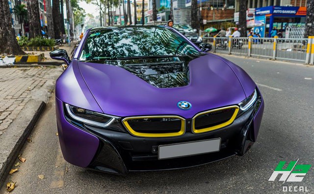 Thiếu gia Tiền Giang chi 20 triệu Đồng thay đổi màu sơn cho hàng hot BMW i8 - Ảnh 2.