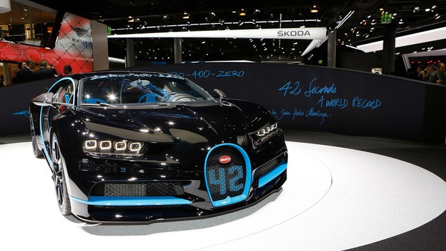 Cận cảnh chiếc Bugatti Chiron "Zero-400-Zero" gây sốt cộng đồng mạng thời gian vừa qua