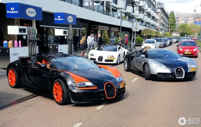 Dàn Bugatti siêu khủng gây náo loạn tại con phố Hà Lan - Ảnh 3.