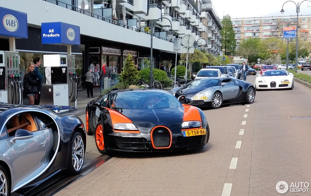 Dàn Bugatti siêu khủng gây náo loạn tại con phố Hà Lan - Ảnh 6.
