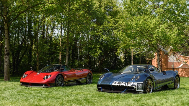 Pagani Huayra mui trần cùng 300 siêu xe "phơi nắng tập thể"