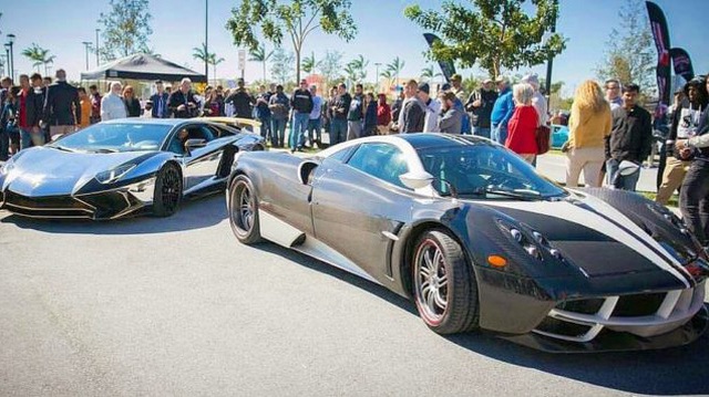 Dàn siêu xe triệu USD tham dự ngày hội Cars & Coffee tại Palm Beach