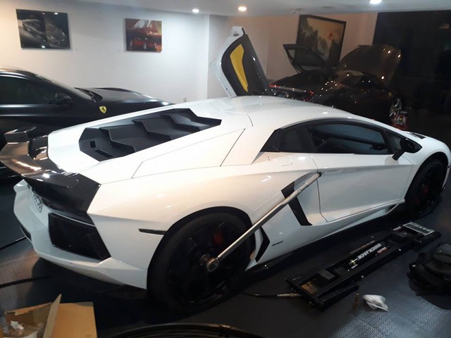 Lamborghini Aventador chính hãng độ la-zăng khủng trong nhà Cường Đô-la - Ảnh 6.