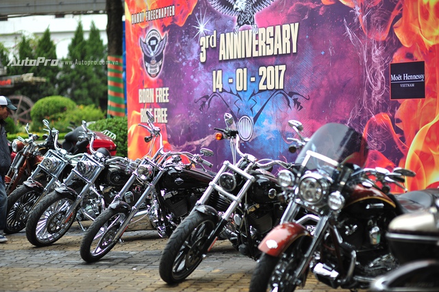 Dàn xe Harley-Davidson tái xuất tại Hà Thành - Ảnh 1.
