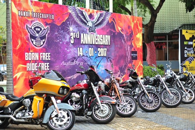 Dàn xe Harley-Davidson tái xuất tại Hà Thành - Ảnh 2.
