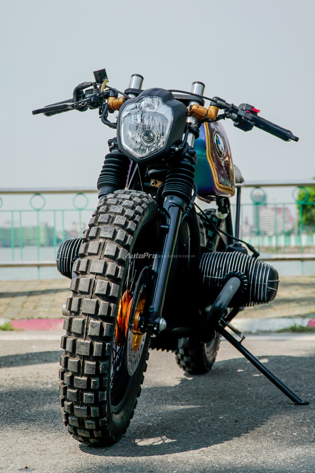 Ngẩn ngơ với BMW R100 độ đổi màu của thợ Việt - Ảnh 6. Ngẩn ngơ với BMW R100 độ đổi màu của thợ Việt - Ảnh 6.